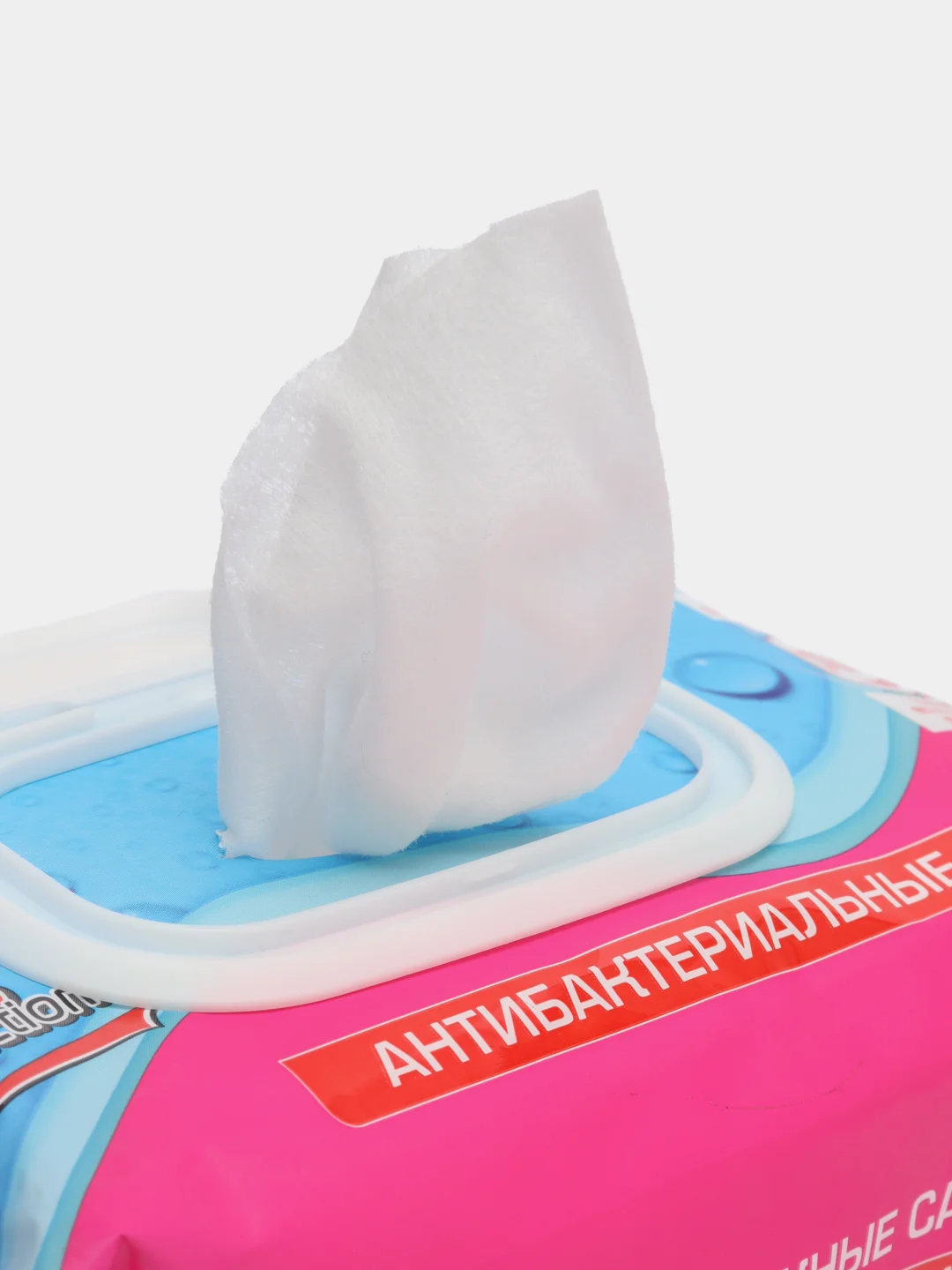 Салфетки влажные АНТИБАКТЕРИАЛЬНЫЕ 120 шт, LAIMA Antibacterial, крышка-клапан, 112497