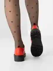 Красный женские лоферы
