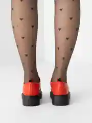 Красный женские лоферы
