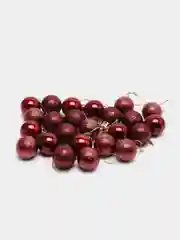 Золотой елочные игрушки, наборы 16 и 24 штуки, 3 см, новогодние украшения на елку