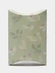 Зеленый коробка-конверт с принтом