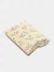 Желтый коробка-конверт с принтом