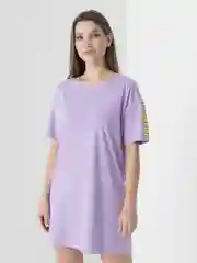 Белый платье женское, туника, oversize, платье для дома, домашний костюм