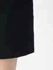 Черный платье женское, туника, oversize, платье для дома, домашний костюм