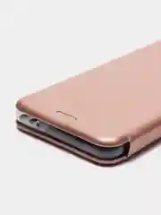 Розовый чехол-книжка Samsung Galaxy S21 FE, Самсунг Галакси С21 ФЕ