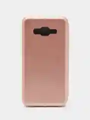 Розовый чехол книжка на Samsung Galaxy J2 Prime / Galaxy Grand Prime, Самсунг Галакси Джи2 Прайм