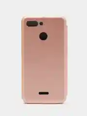 Розовый чехол-книжка на Xiaomi Redmi 6 (Сяоми Редми