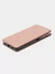Розовый чехол книжка Huawei Nova Y70, Хуавей Нова У70