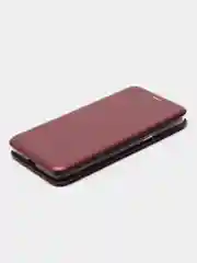 Пурпурный чехол книжка на Samsung Galaxy J2 Prime / Galaxy Grand Prime, Самсунг Галакси Джи2 Прайм