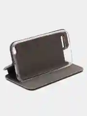 Серебряный чехол книжка на Xiaomi Redmi 5A, Сяоми Редми 5А