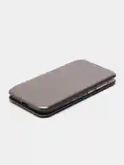 Серебряный чехол книжка на Xiaomi Redmi 5A, Сяоми Редми 5А