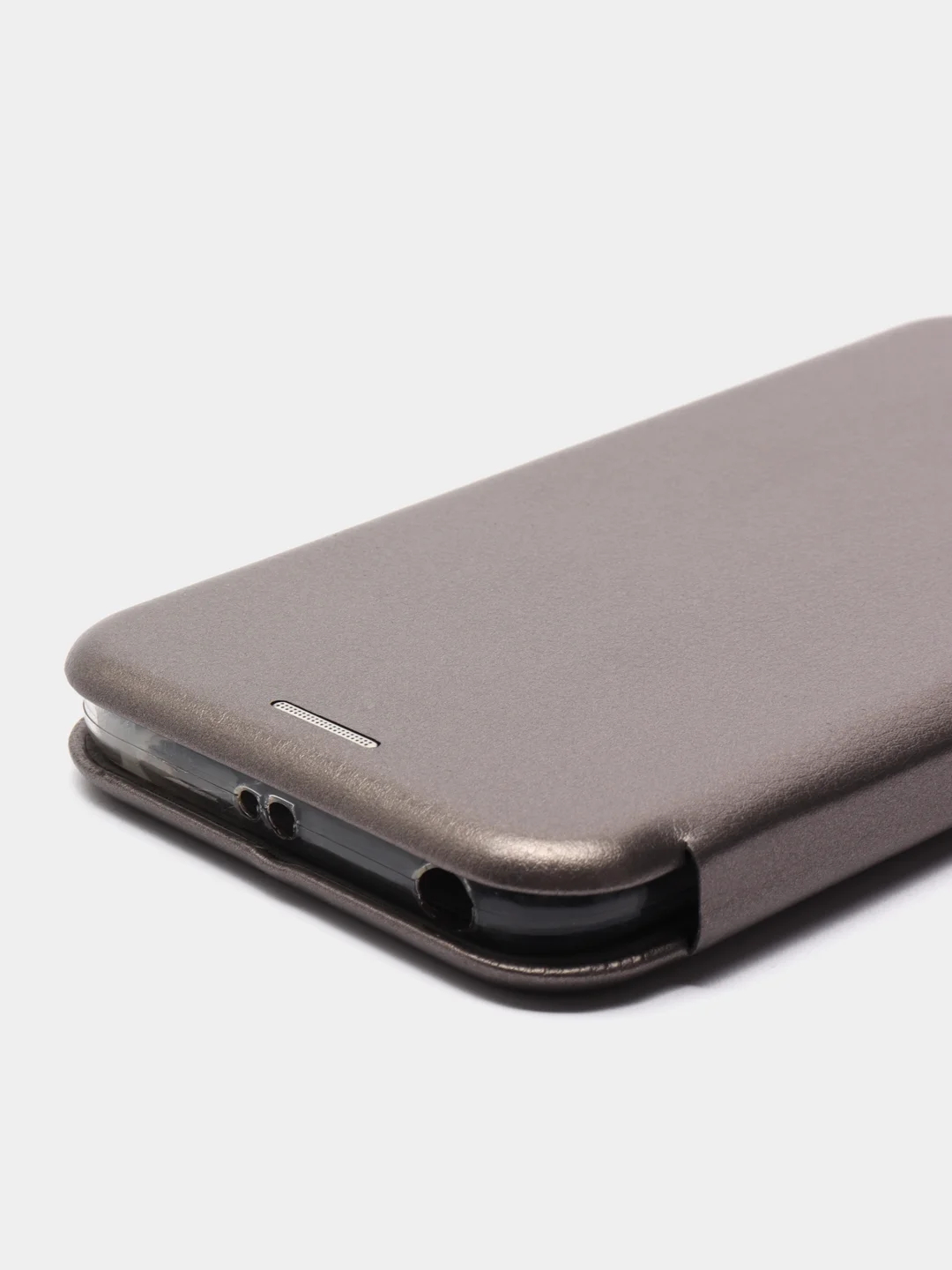 Серебряный чехол книжка на Xiaomi Redmi 5A, Сяоми Редми 5А