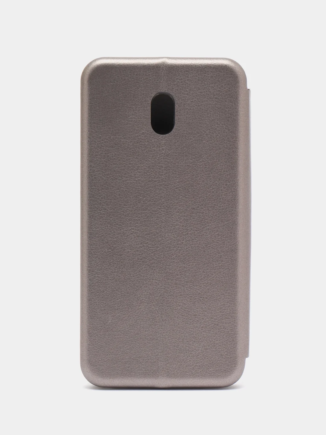 Серебряный чехол книжка на Xiaomi Redmi 8A, Сяоми Редми 8А