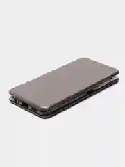 Серебряный чехол книжка Huawei Nova Y70, Хуавей Нова У70