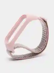 Розовый нейлоновый ремешок для Xiaomi Mi Band 7