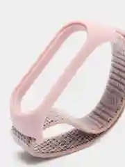 Розовый нейлоновый ремешок для Xiaomi Mi Band 7