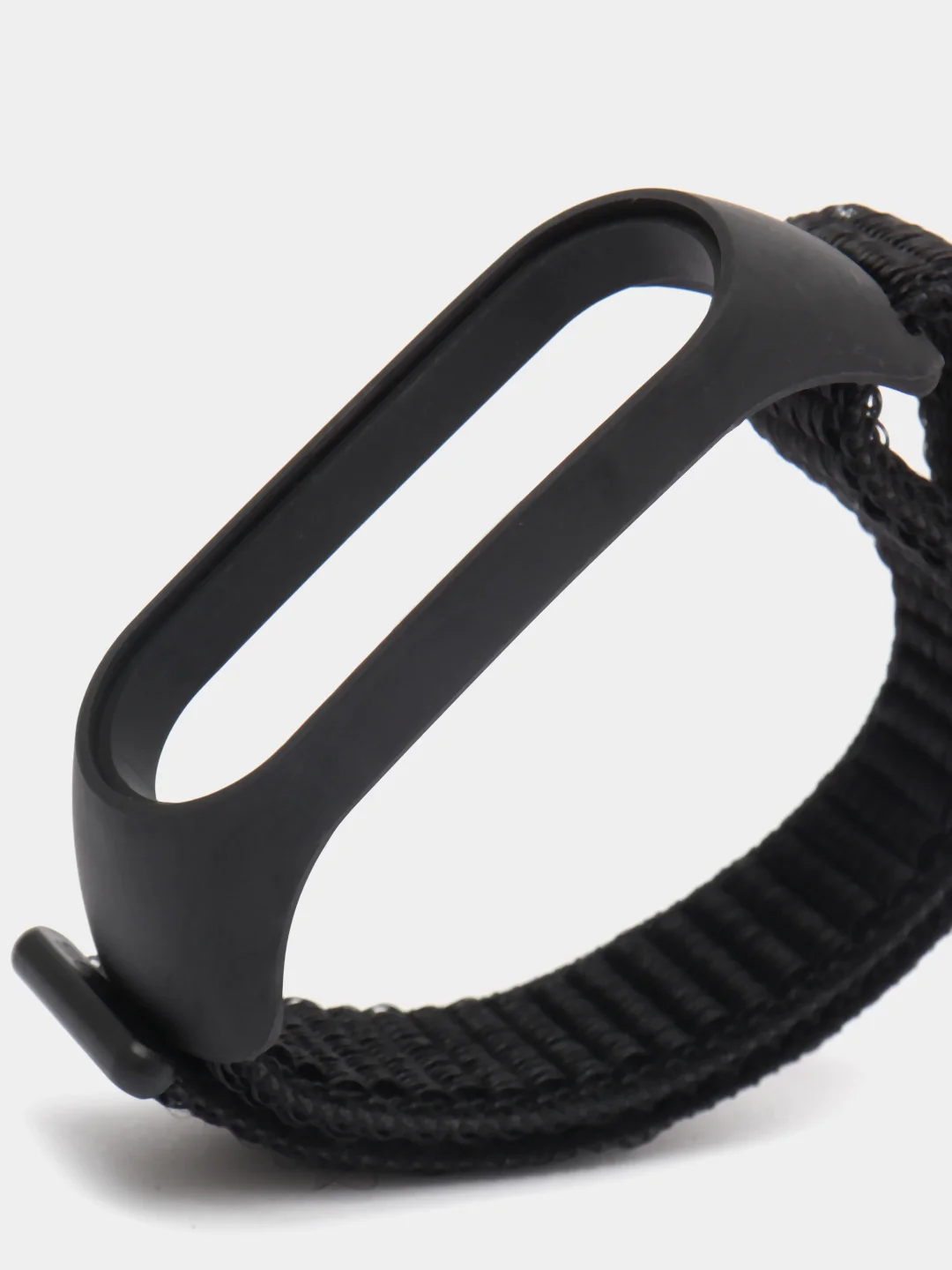 Черный нейлоновый ремешок для Xiaomi Mi Band 7