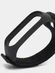 Черный нейлоновый ремешок для Xiaomi Mi Band 7