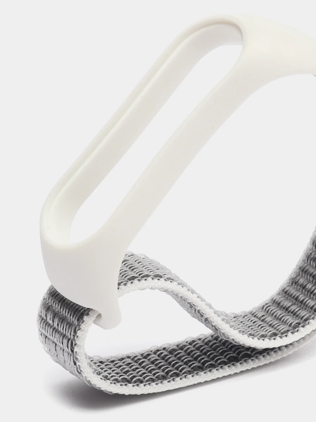 Белый нейлоновый ремешок для Xiaomi Mi Band 7