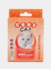 Капли для котят и кошек Good Cat, от блох и клещей, 3 пипетки