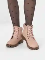 Розовый ботинки женские