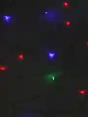Конфетный светодиодная гирлянда-штора