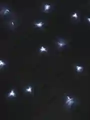 Белый светодиодная гирлянда-штора