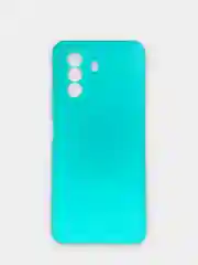Бирюзовый чехол Huawei Nova Y70, Хуавей Нова У70 силиконовый, цветной, матовый