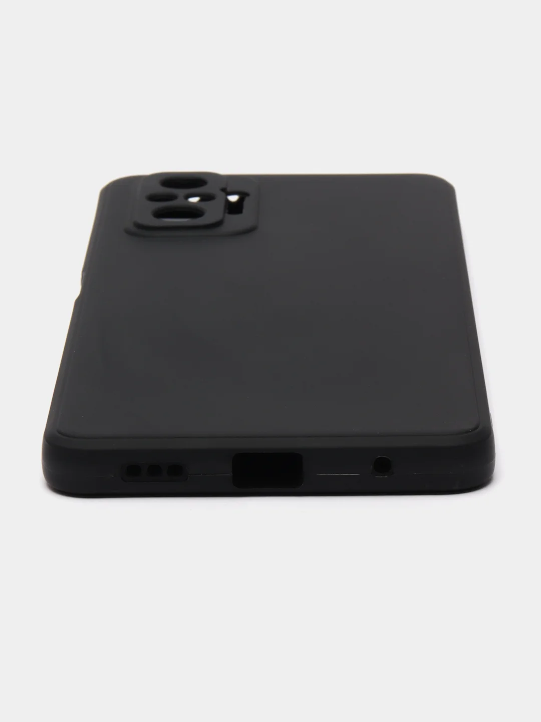 Черный чехол Xiaomi Redmi Note 10 Pro 4G, Note 10 Pro Max (Редми Нот 10 Про 4Г, Макс), прозрачный