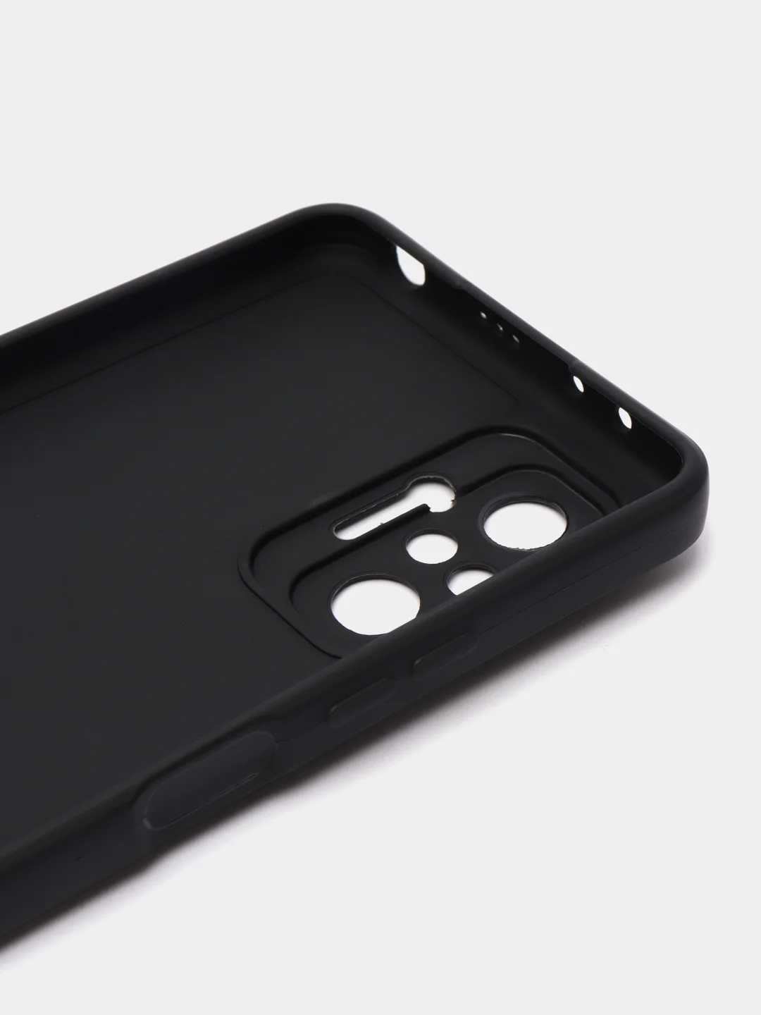 Черный чехол Xiaomi Redmi Note 10 Pro 4G, Note 10 Pro Max (Редми Нот 10 Про 4Г, Макс), прозрачный