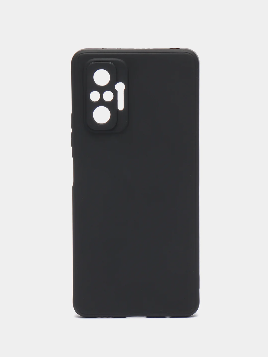 Черный чехол Xiaomi Redmi Note 10 Pro 4G, Note 10 Pro Max (Редми Нот 10 Про 4Г, Макс), прозрачный