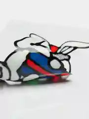 Салатовый наклейка на окно новогодняя, силиконовая