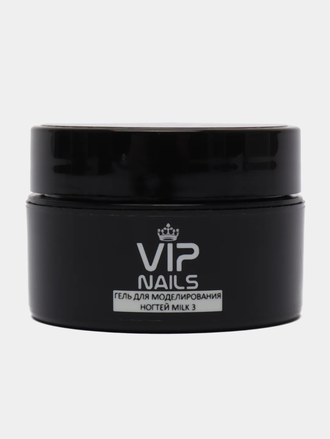 Молочный твердый гель для наращивания и моделирования ногтей Vipnails Builder Gel