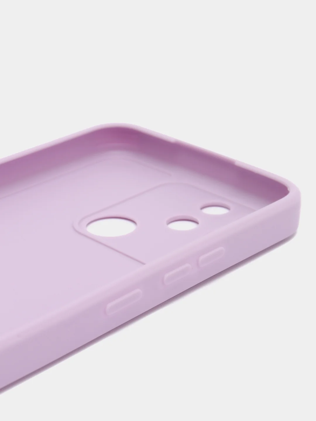 Сиреневый чехол Realme NARZO 50A силиконовый (Реалми НАРЗО 50А)