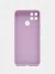 Сиреневый чехол Realme NARZO 50A силиконовый (Реалми НАРЗО 50А)