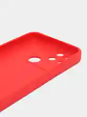 Красный чехол Realme NARZO 50A силиконовый (Реалми НАРЗО 50А)