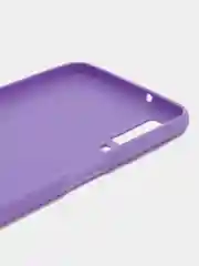 Аметистовый чехол для Samsung Galaxy A7 2018, А750 (Самсунг Галакси А7), прозрачный