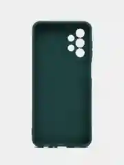 Тёмно-бирюзовый чехол для Samsung Galaxy A23 (Самсунг Галакси А23), прозрачный