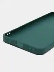 Тёмно-бирюзовый чехол для Samsung Galaxy A23 (Самсунг Галакси А23), прозрачный