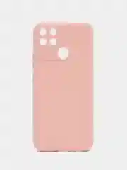 Розовый чехол Realme NARZO 50A силиконовый (Реалми НАРЗО 50А)