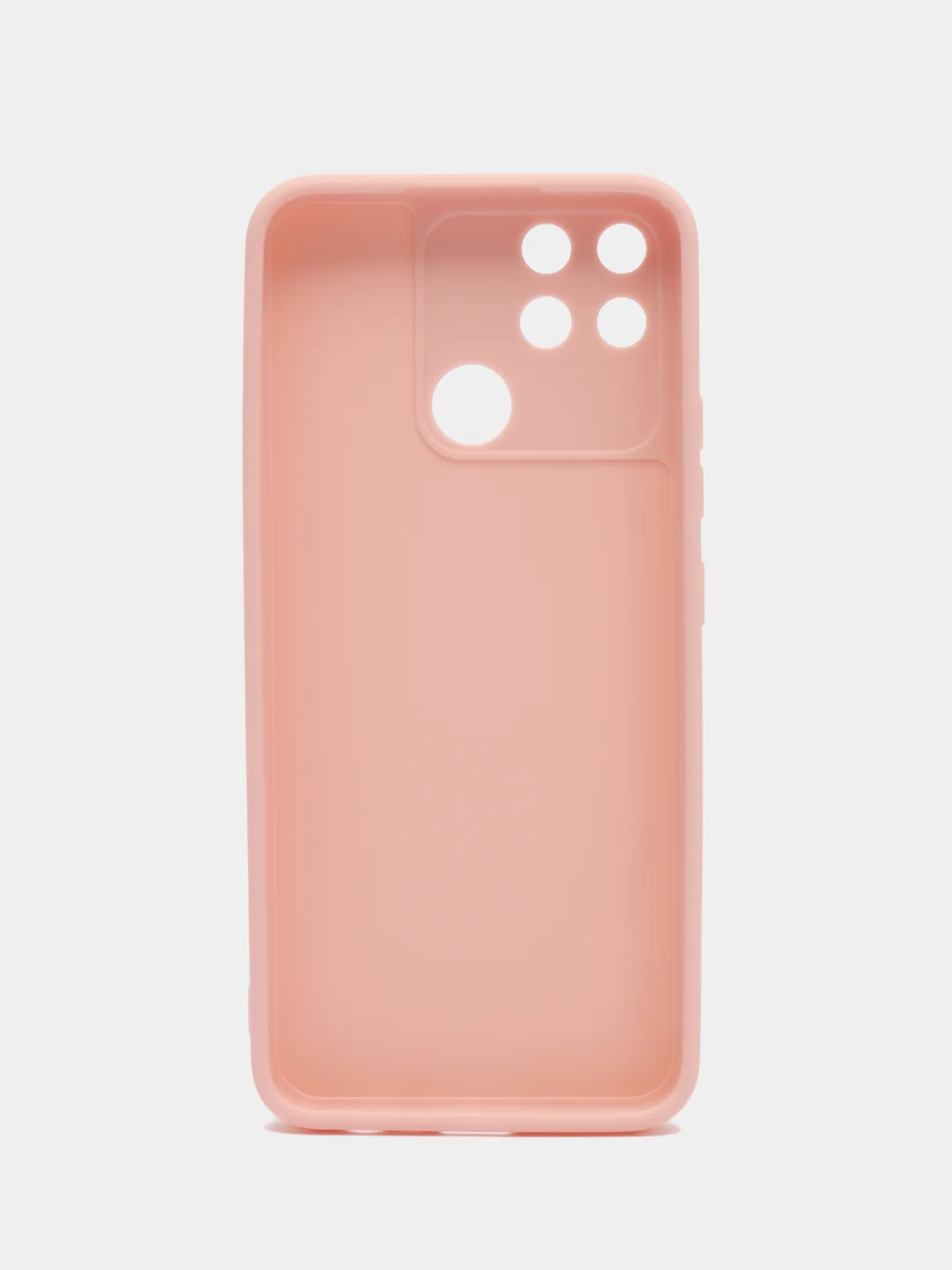 Розовый чехол Realme NARZO 50A силиконовый (Реалми НАРЗО 50А)