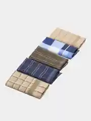 Бронзовый носовые платки, мужские, 5 штук