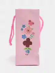 Розовый подарочный бумажный пакет "Thank You"