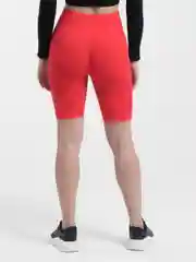 Красный велосипедки спортивные, женские, бесшовные