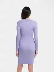 Сиреневый платье поло, лапша, карандаш