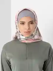 Конфетный платок шелковый, хиджаб