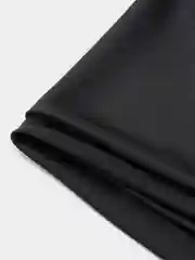 Черный платок шелковый на шею