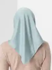 Мятный платок шелковый на шею