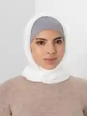 Белый платок на голову, женский