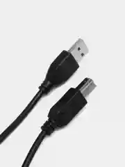 Кабель USB 2.0 AM-BM, 1,5 м, SONNEN, медь, для периферии, экранированный, черный, 513128